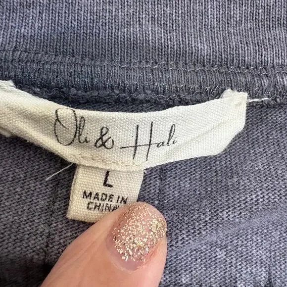 Oli Hali Lace Sleeve Top Boho Oversized Crochet Balloon Sleeve L romantic - Picture 5 of 6